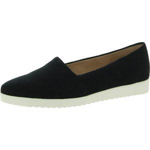 Lifestride Women's Bloom 2 Slip On Shoes Suede Black White Size 7 Wide New